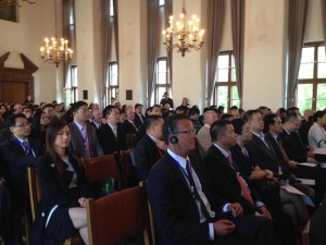 Guangdong Delegations and  EU companies at the launch event