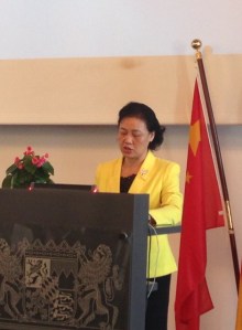 Madam Zhao Yufang (Vice-Governor of Guangdong People’s Government) announced the office